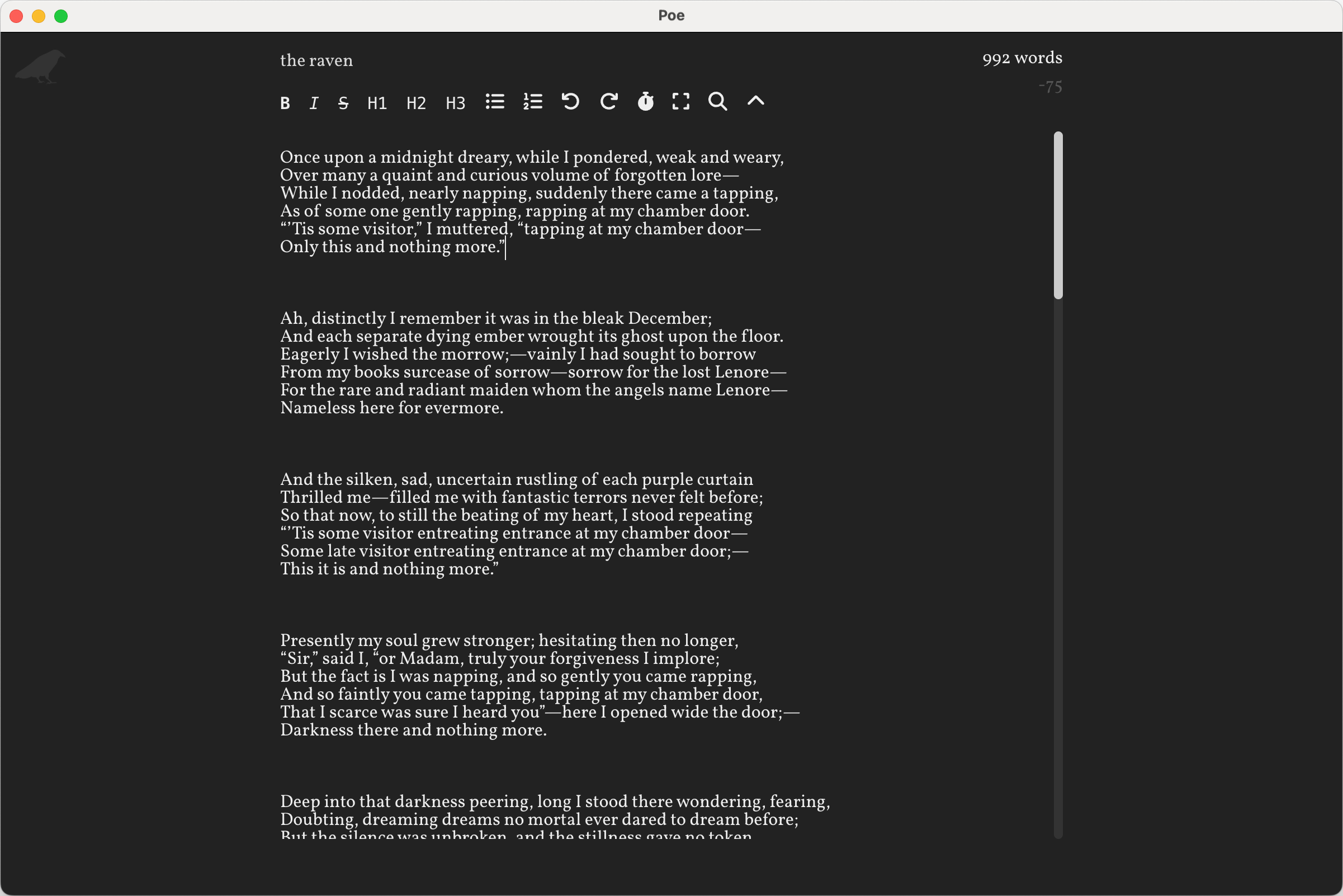 Poe App Hero